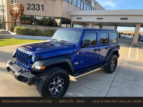 Used 2018 Jeep Wrangler Unlimited Sport S AWD/4WD image 1