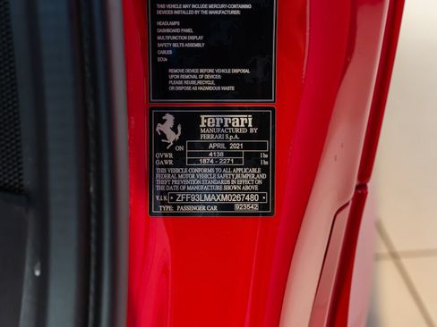 Used 2021 Ferrari F8 Tributo RWD image 26