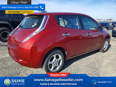 Used 2012 Nissan Leaf SL image 4