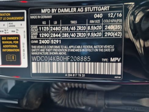 Used 2017 Mercedes-Benz GLC 300 4MATIC Coupe image 2