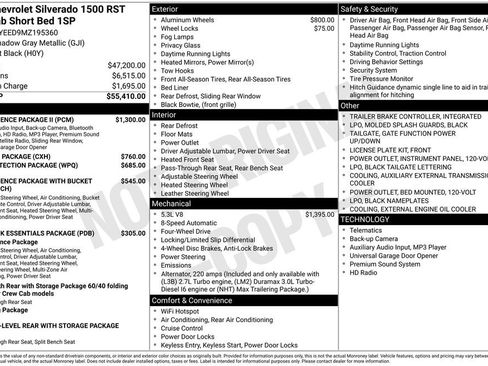 Used 2021 Chevrolet Silverado 1500 RST w/ Convenience Package II image 31