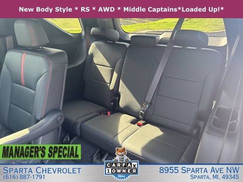 Certified 2024 Chevrolet Traverse RS AWD/4WD image 31