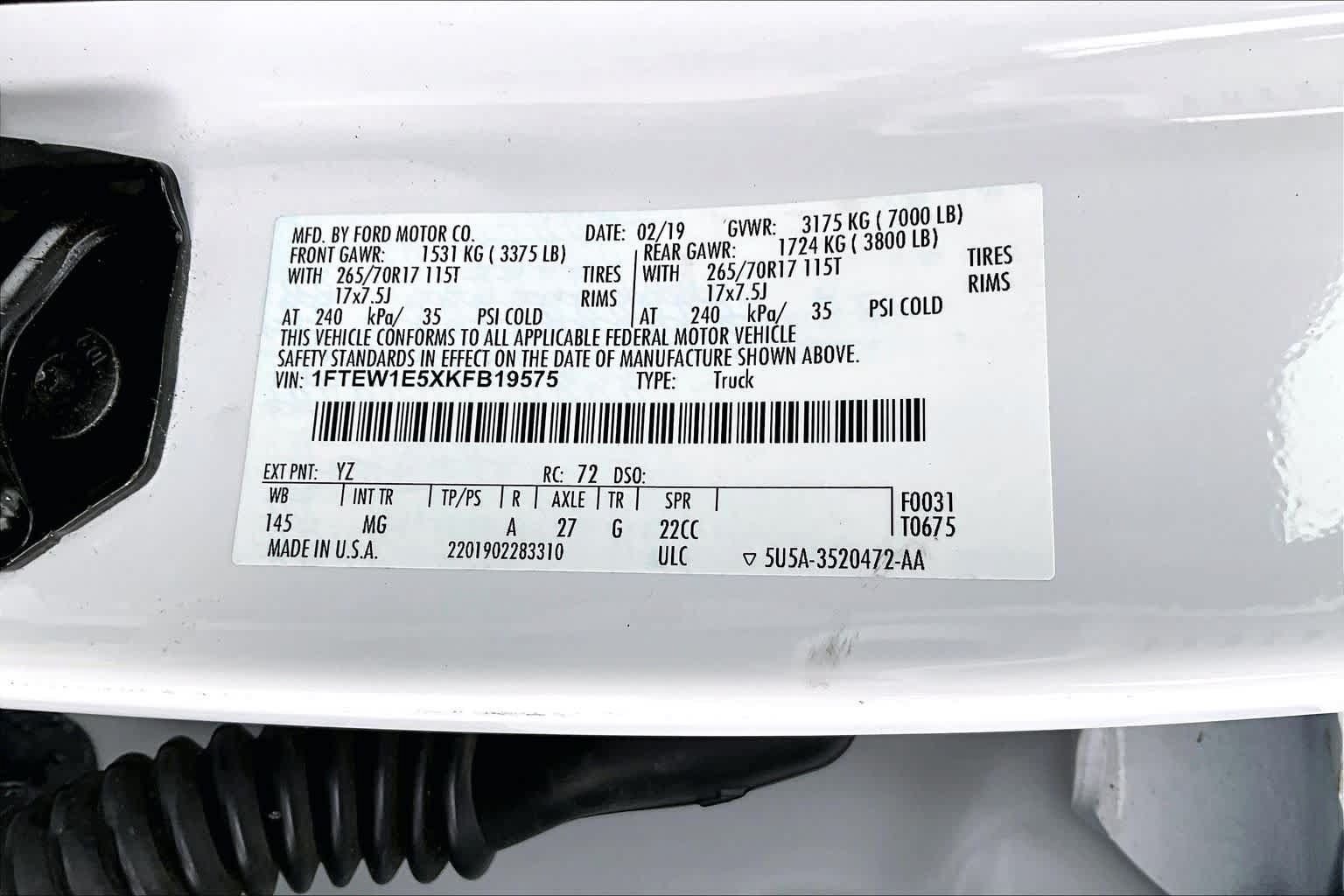 Used 2019 Ford F150 XLT AWD/4WD image 33