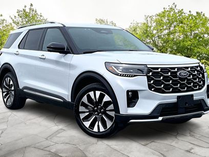 Certified 2025 Ford Explorer Platinum w/ LUX Leather Package