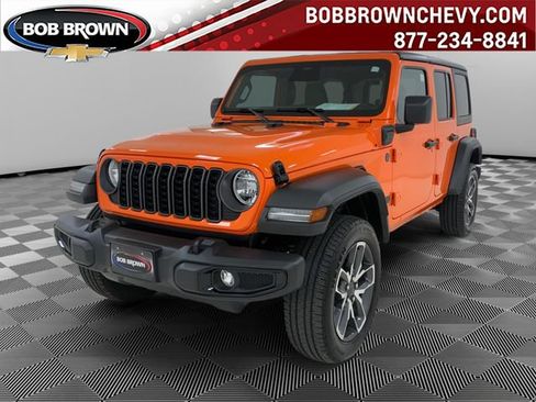 Used 2025 Jeep Wrangler Unlimited Sport S 4xe w/ Convenience Group AWD/4WD image 1