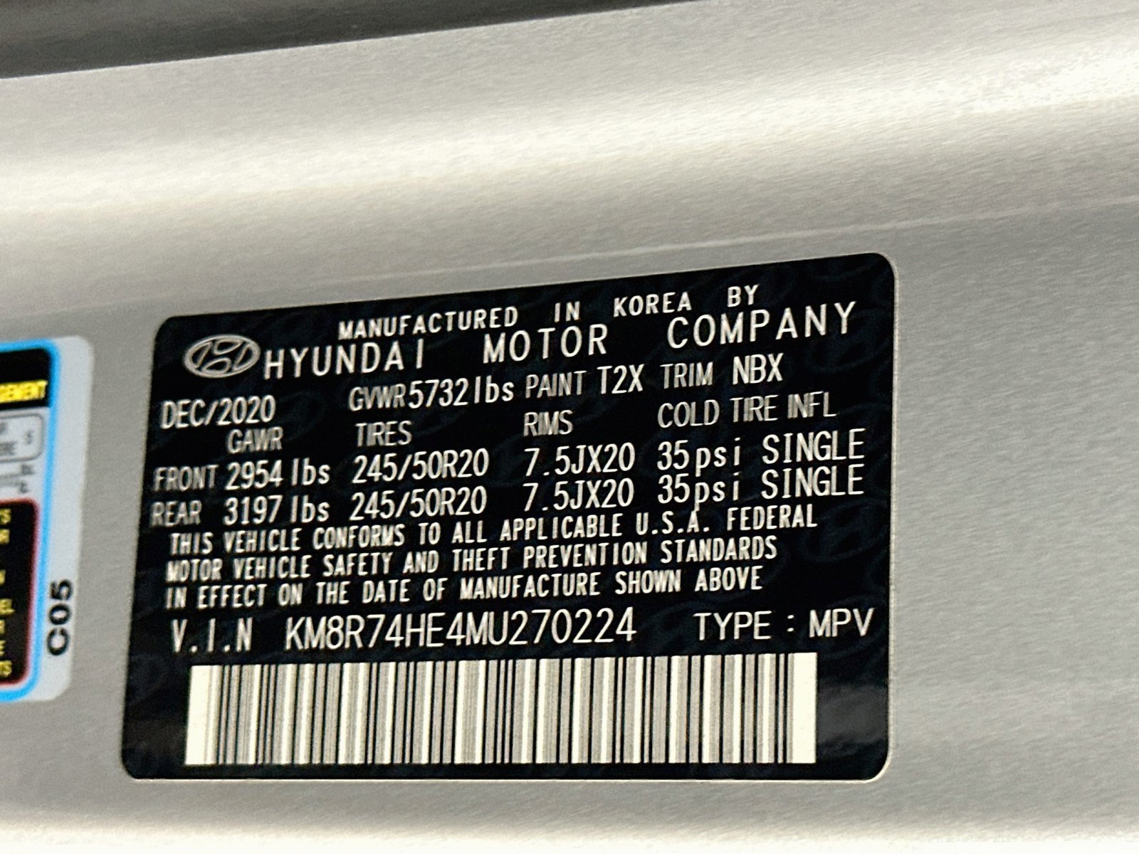 Used 2021 Hyundai Palisade Calligraphy w/ Cargo Package FWD image 35
