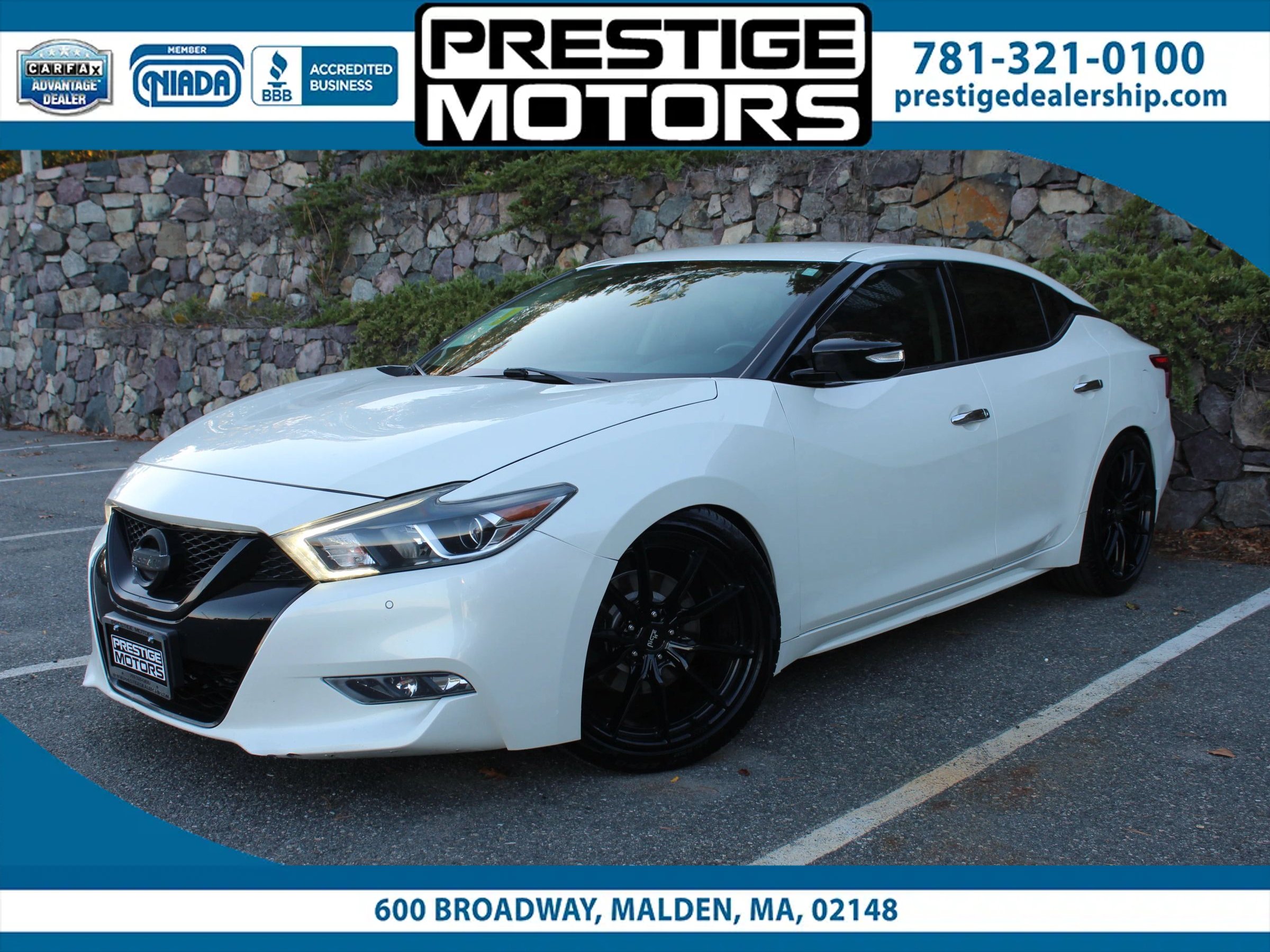 Used 2017 Nissan Maxima SR w/ Midnight Edition FWD image 1