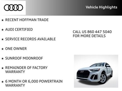 Certified 2023 Audi Q5 2.0T Premium w/ Convenience Package AWD/4WD image 10
