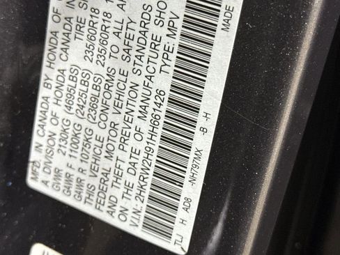 Used 2017 Honda CR-V Touring image 29