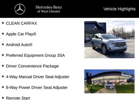 Used 2023 GMC Acadia SLE w/ Driver Convenience Package image 5