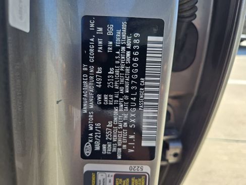 Used 2016 Kia Optima EX w/ Premium Package image 36