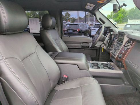 Used 2015 Ford F350 Lariat w/ Lariat Ultimate Package AWD/4WD image 16