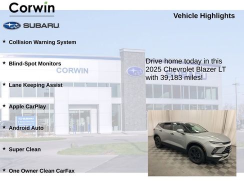 Used 2025 Chevrolet Blazer LT image 6