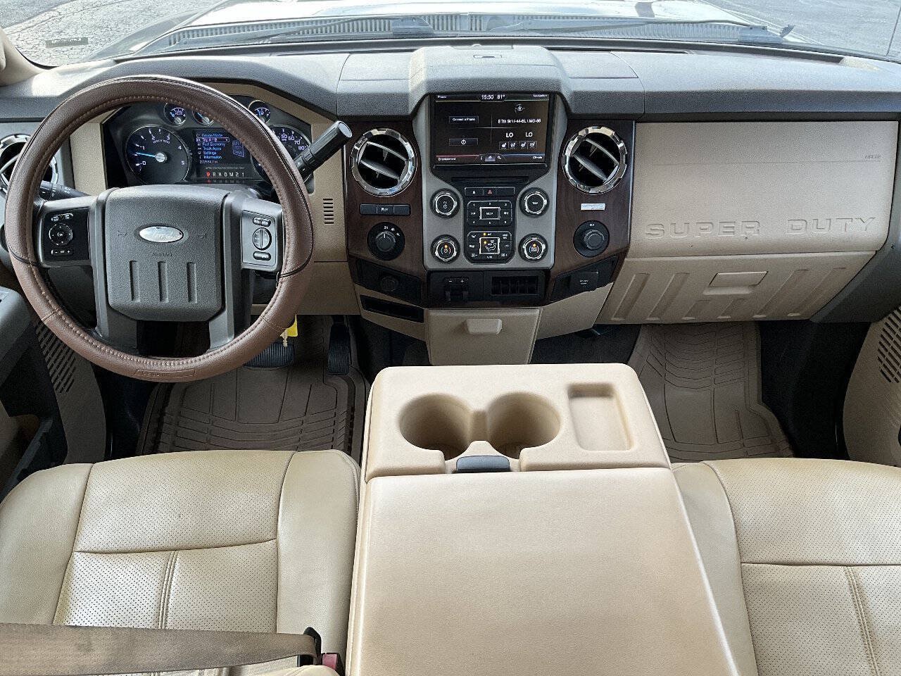 Used 2013 Ford F250 Lariat w/ Lariat Ultimate Pkg AWD/4WD image 10