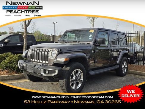 Used 2020 Jeep Wrangler Unlimited Sahara image 1