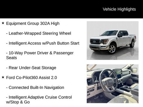 Used 2021 Ford F150 XLT w/ Equipment Group 302A High AWD/4WD image 16