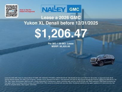 New 2026 GMC Yukon XL Denali w/ Sun & Power Step Package