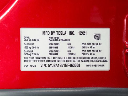 Used 2022 Tesla Model S Standard Range AWD/4WD image 29
