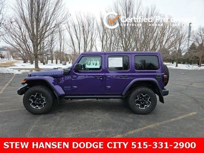 Used 2023 Jeep Wrangler Unlimited Rubicon 4xe w/ Safety Group