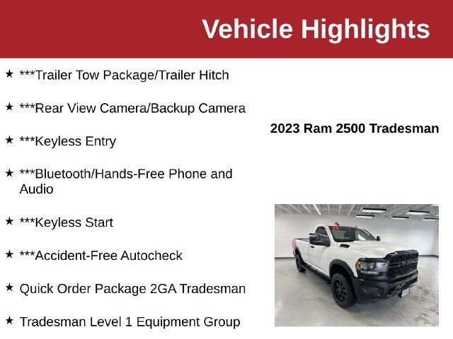 Used 2023 RAM 2500 Tradesman AWD/4WD image 10