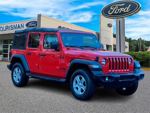 Used 2021 Jeep Wrangler Unlimited Sport image 1