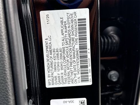 New 2025 Honda Accord SE image 26