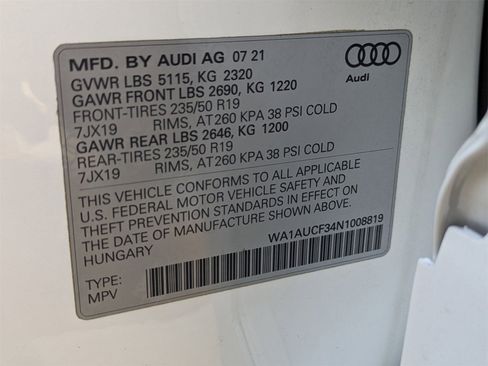 Used 2022 Audi Q3 2.0T Premium w/ Convenience Package image 17