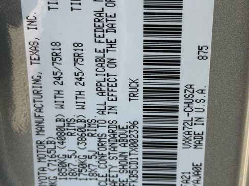 New 2026 Toyota Tundra SR image 23