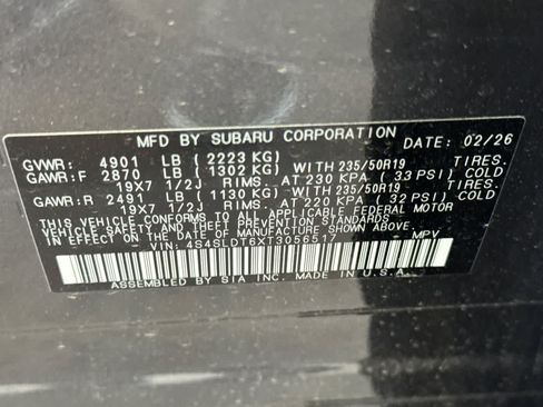 New 2026 Subaru Forester Touring AWD/4WD image 33