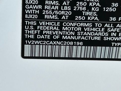 Used 2022 Volkswagen Atlas Cross Sport SE w/ Black Wheel Package image 60