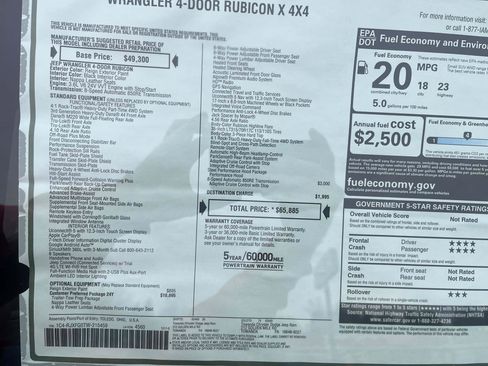 New 2026 Jeep Wrangler Unlimited Rubicon image 5