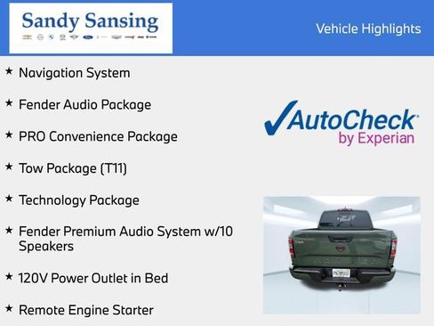 Used 2024 Nissan Frontier Pro-X w/ Pro Convenience Package image 7