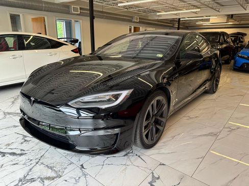Used 2021 Tesla Model S Plaid AWD/4WD image 3