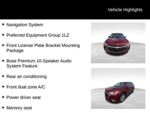 Used 2021 Chevrolet Traverse Premier FWD image 13
