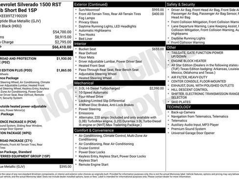 New 2026 Chevrolet Silverado 1500 RST AWD/4WD image 26