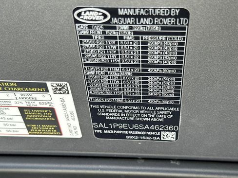 New 2025 Land Rover Range Rover Sport SE image 25