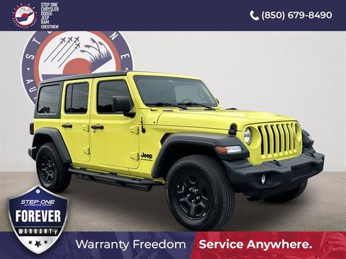 Used 2023 Jeep Wrangler Sport image 1