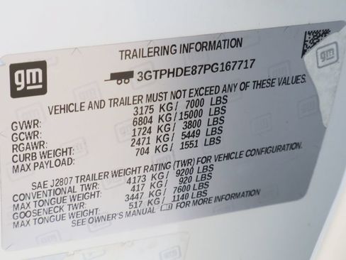 Used 2023 GMC Sierra 1500 SLT w/ SLT Convenience Package RWD image 34