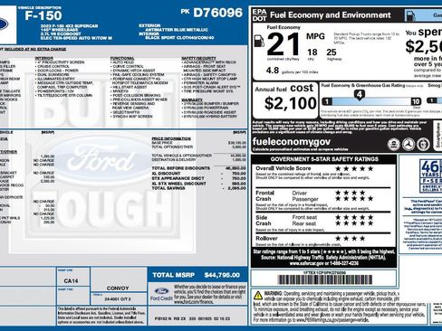 Used 2023 Ford F150 XL w/ STX Appearance Package RWD image 3
