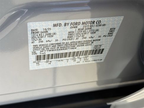 New 2025 Ford Maverick XLT image 45