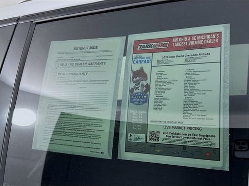 Certified 2023 Jeep Grand Cherokee Altitude image 16