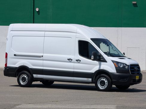 Used 2022 Ford E-Transit 148 High Roof w/ Load Area Protection Package RWD image 1
