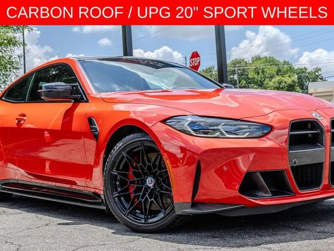 Used 2023 BMW M4 Coupe w/ Executive Package RWD image 3