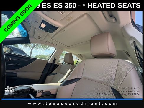 Used 2019 Lexus ES 350 w/ Premium Package image 8