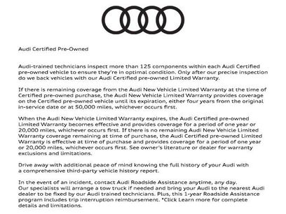 Certified 2025 Audi A5 2.0T Premium Plus w/ Premium Plus