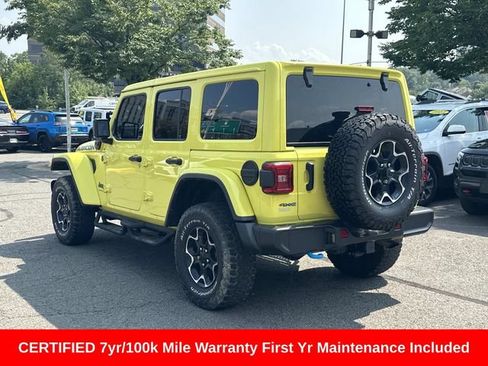 Used 2023 Jeep Wrangler Unlimited Rubicon 4xe w/ Cold Weather Group AWD/4WD image 5