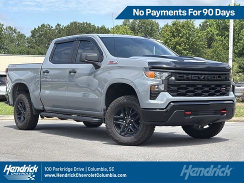 Used 2025 Chevrolet Silverado 1500 Custom Trail Boss AWD/4WD image 1
