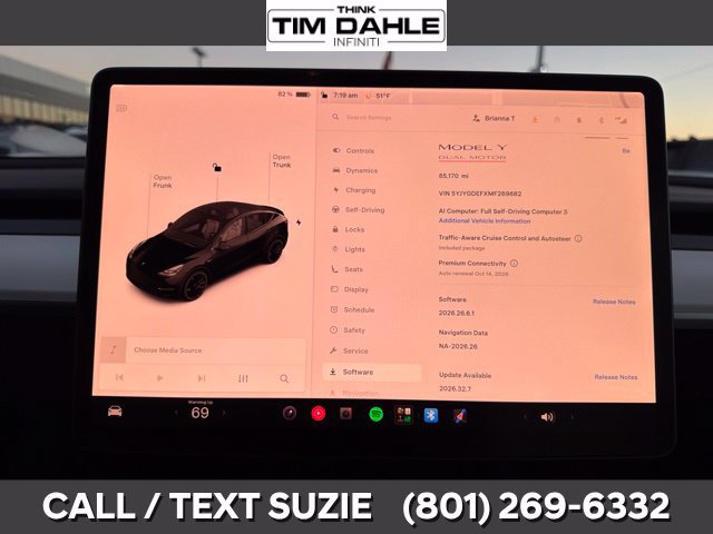 Used 2021 Tesla Model Y Performance AWD/4WD image 3