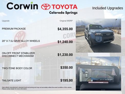 Used 2026 Toyota Land Cruiser w/ Premium Package image 4