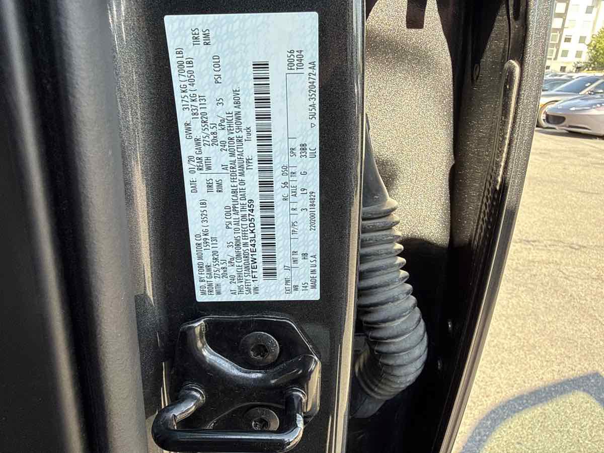 Used 2020 Ford F150 Lariat w/ Equipment Group 502A Luxury AWD/4WD image 27
